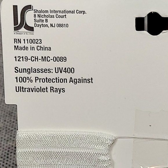 NWT 0-12M GIRL'S PATRIOTIC SUNGLASSES & MATCHING BOW - Picture 7 of 8